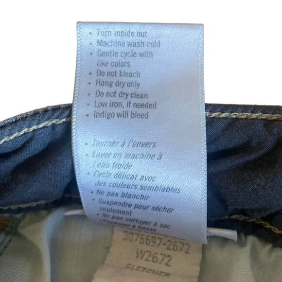 Paige Fletcher Skinny Jeans Womens Size 27 - Picture 10 of 11